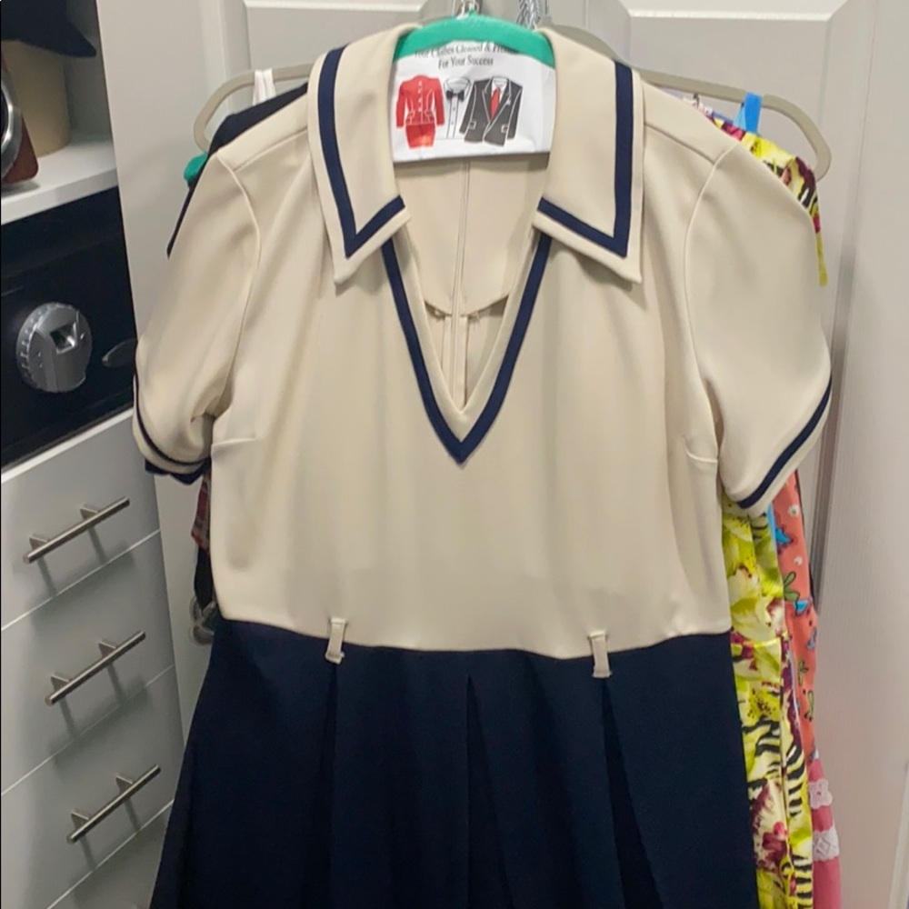 Tatyana 3X sailor dress pinup